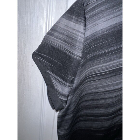 Nike Golf Polo Shirt Womens Sz L Tour Performance Short Sleeve Black Dri-Fit - Picture 7 of 8